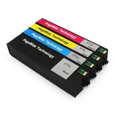 973XL Пере-переработанный чернильный картридж для принтера HP 352dw, 377dw, 452dw, 452dn