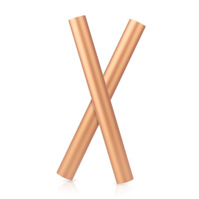 30cm*100m 75U Thickness Single Sided Release Rose Gold DTF Film Roll