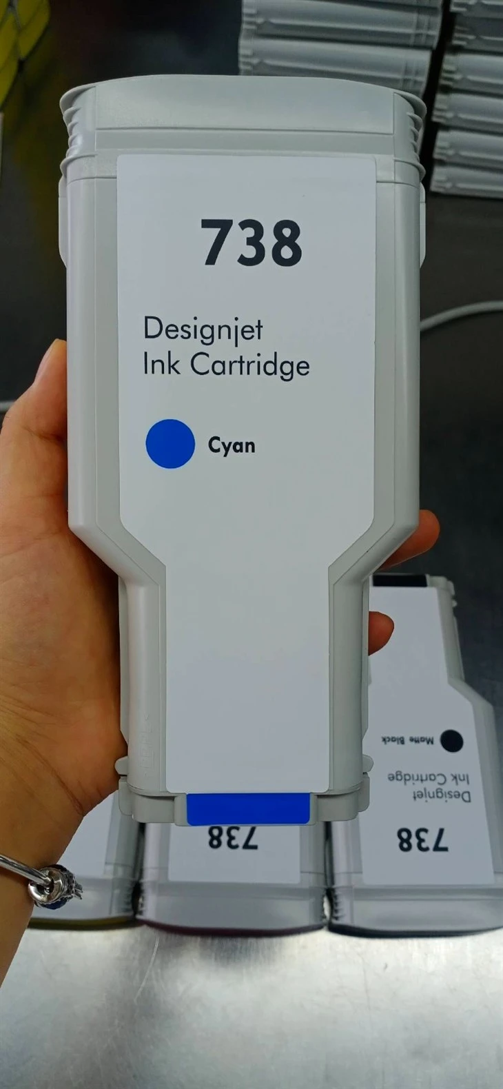 HP738 ink cartridges